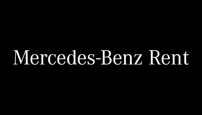 Mercedes-Benz Rent